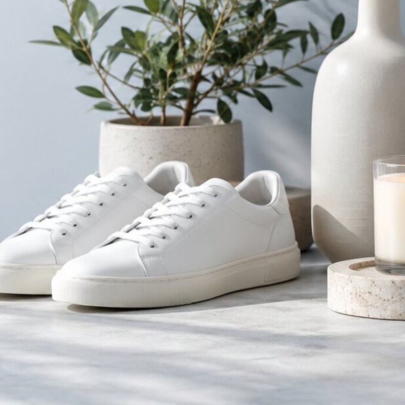 Sneaker „Clean“ Weiß